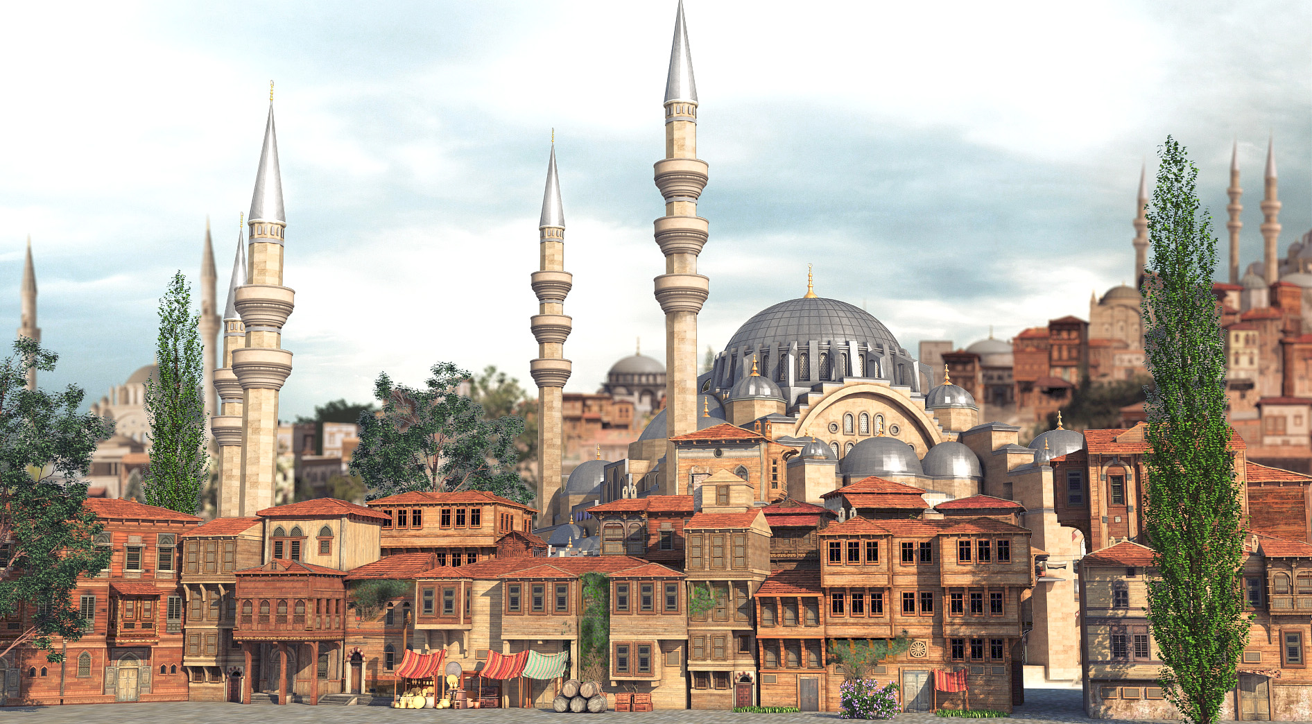 3b Osmanli mekanları/ 3d Ottoman places