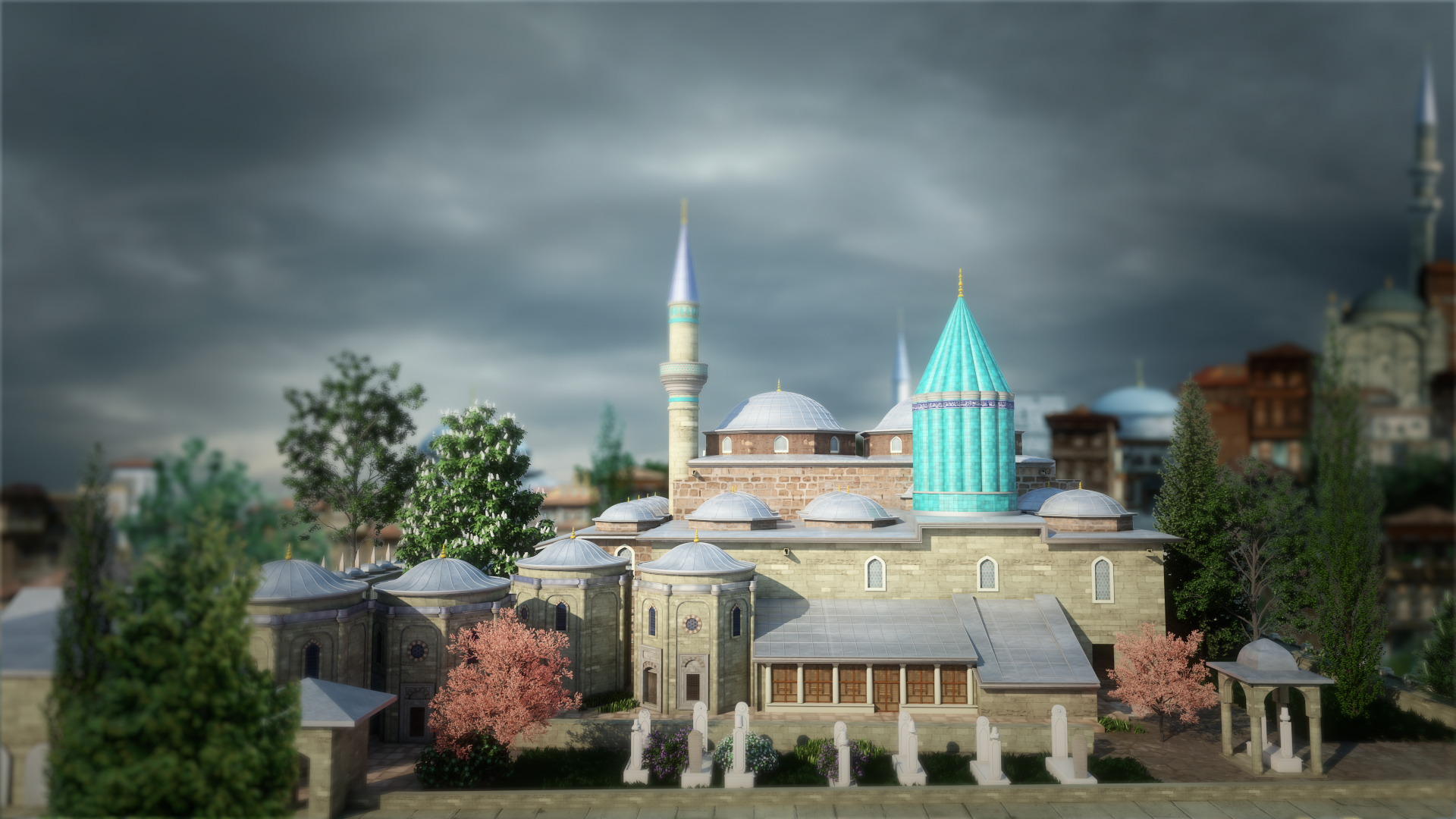 3b Osmanli mekanları/ 3d Ottoman places
