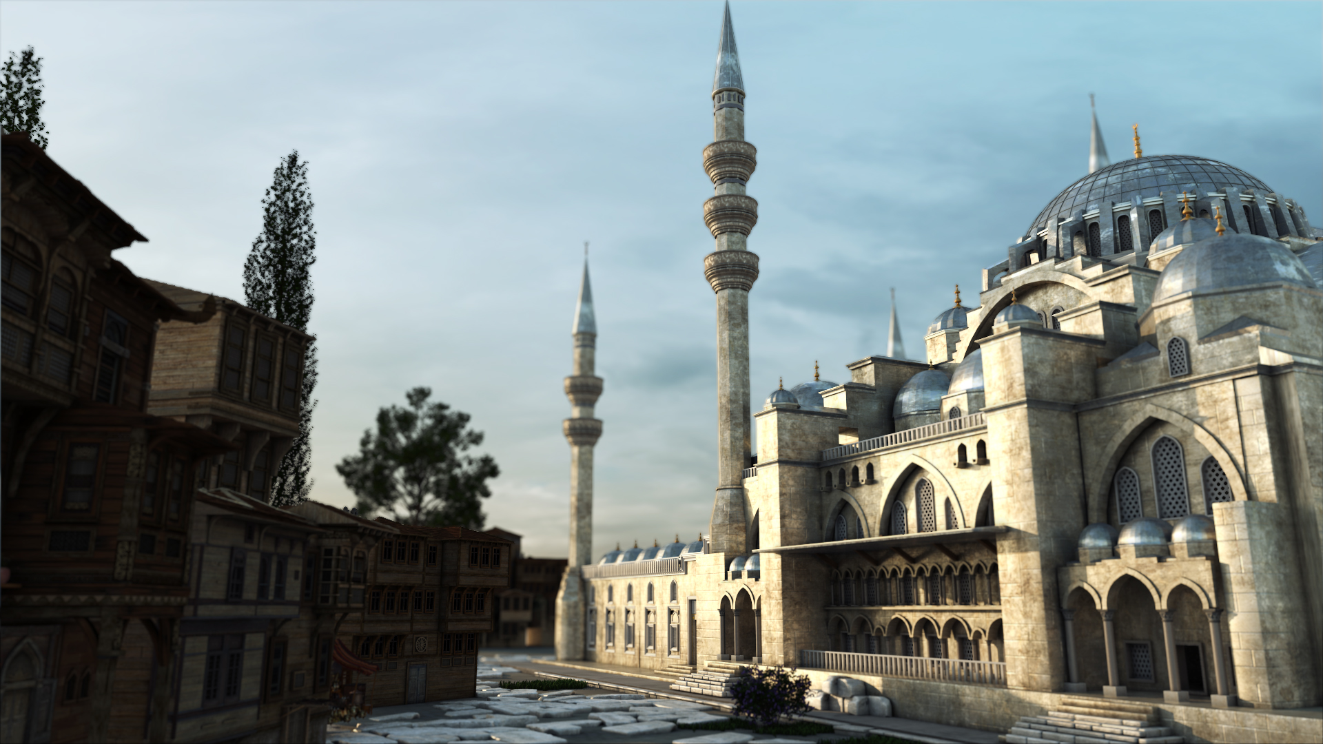 3b Osmanli mekanları/ 3d Ottoman places