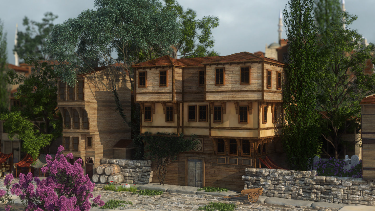 3b Osmanli mekanları/ 3d Ottoman places