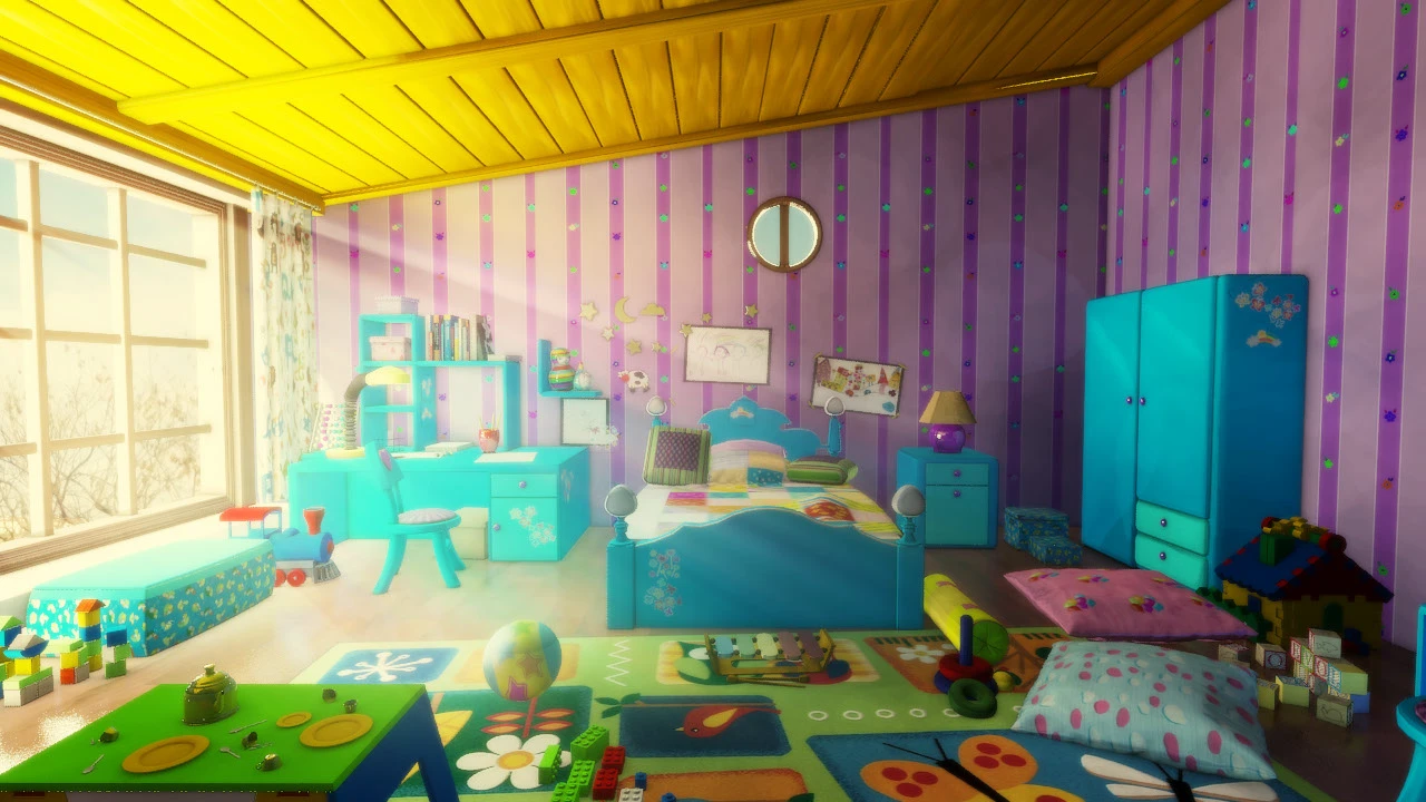 3d toon room