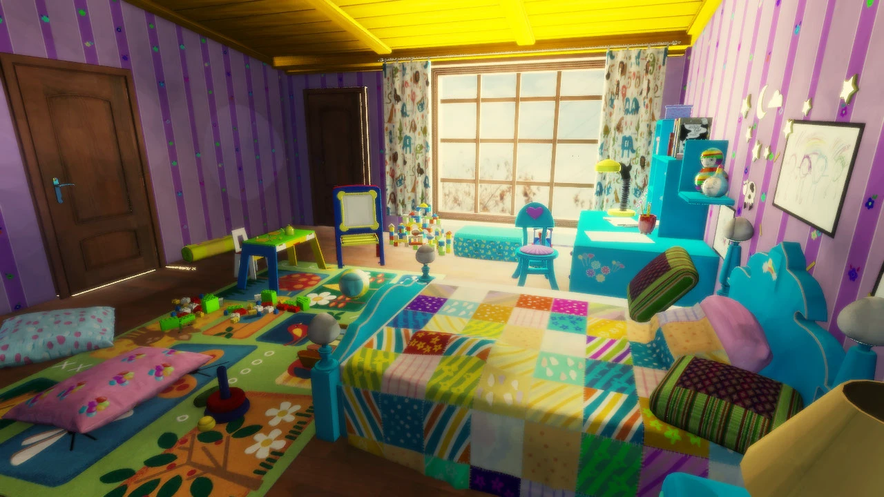 3d toon room