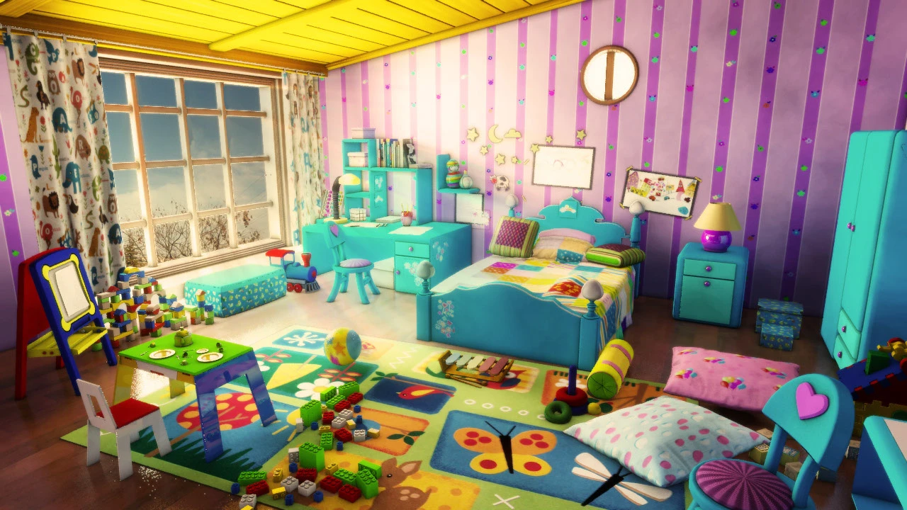 3d toon room