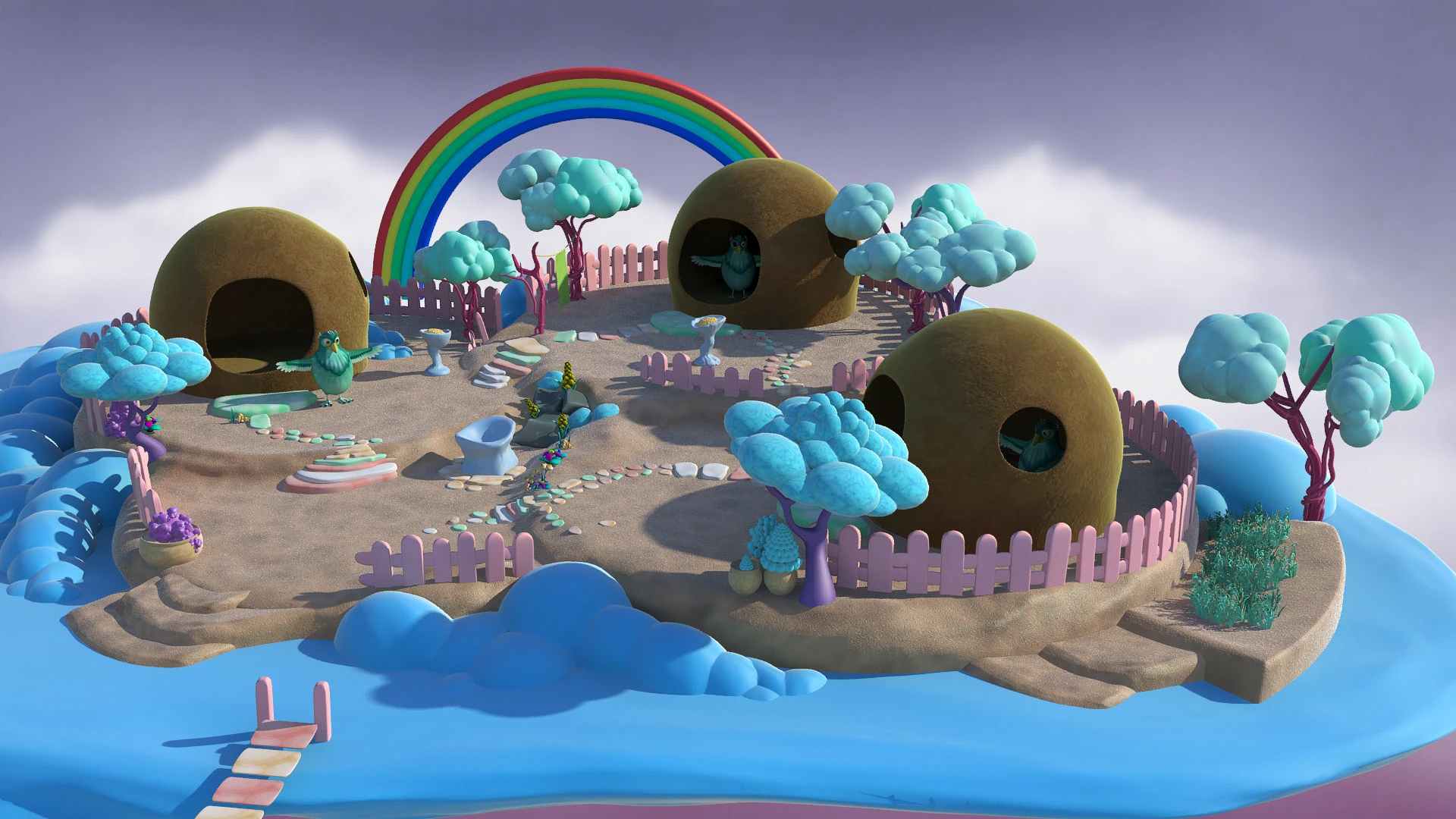 ENVIRONMENT DESIGN FOR ANIMATED SERIE