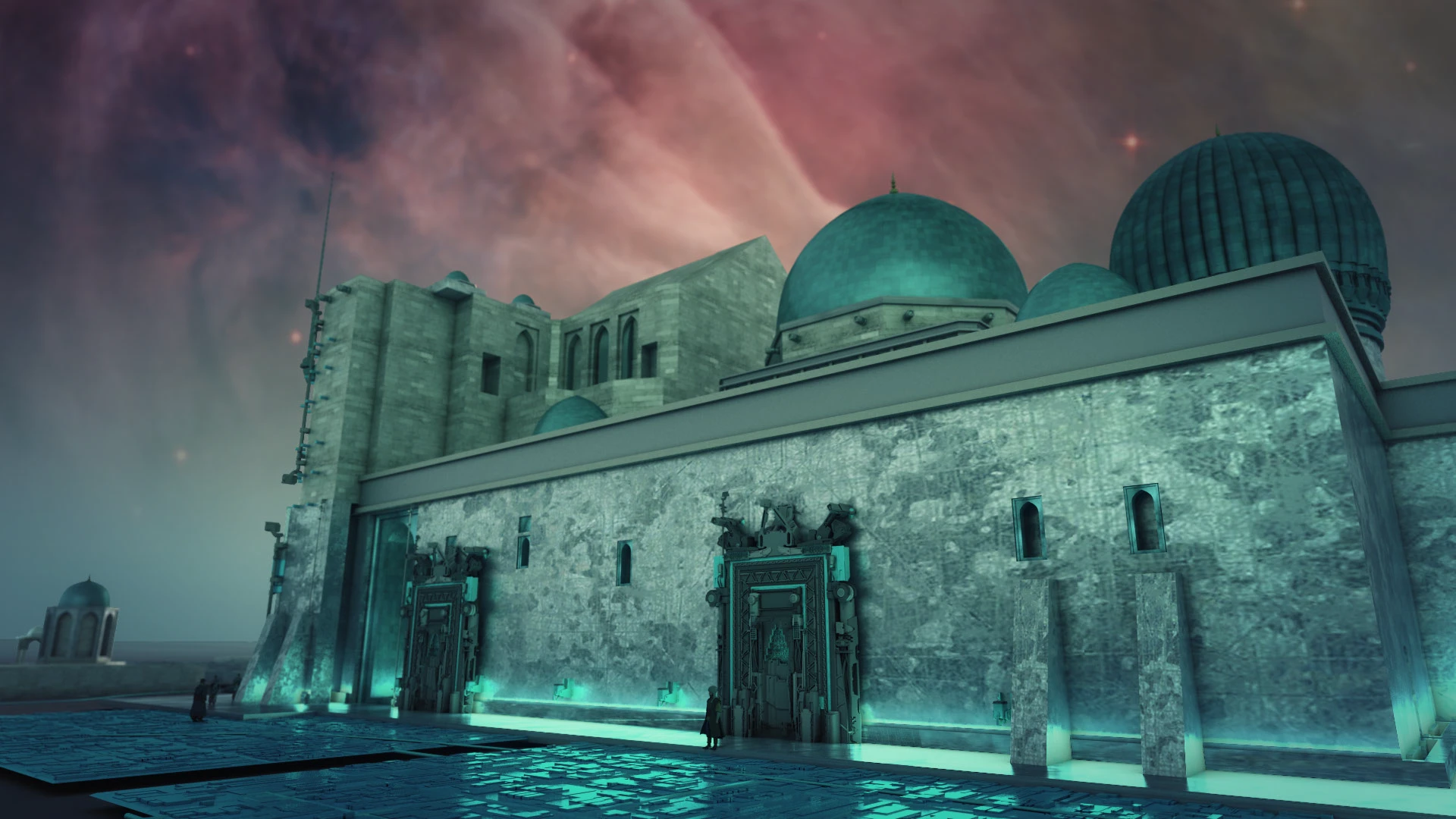 Sci-fi Mausoleum of Khoja Ahmed Yasawi