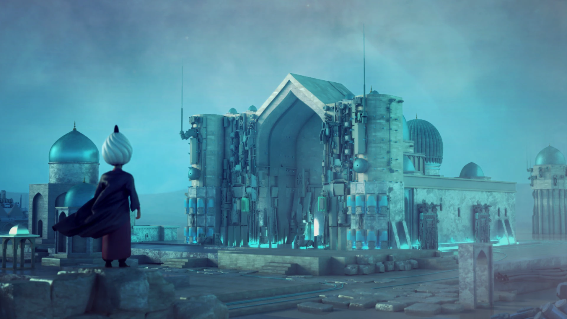 Sci-fi Mausoleum of Khoja Ahmed Yasawi