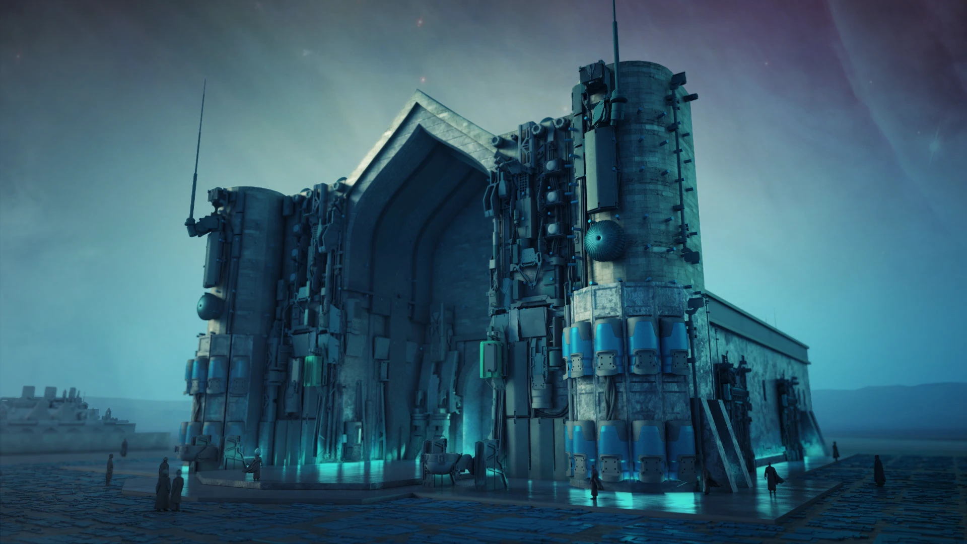 Sci-fi Mausoleum of Khoja Ahmed Yasawi