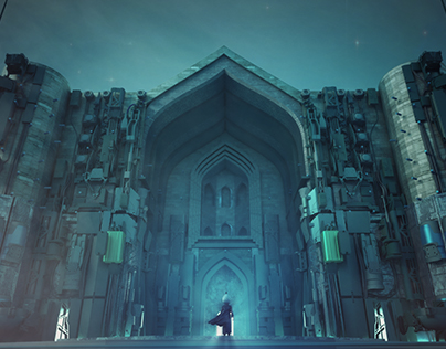 Sci-fi Mausoleum of Khoja Ahmed Yasawi