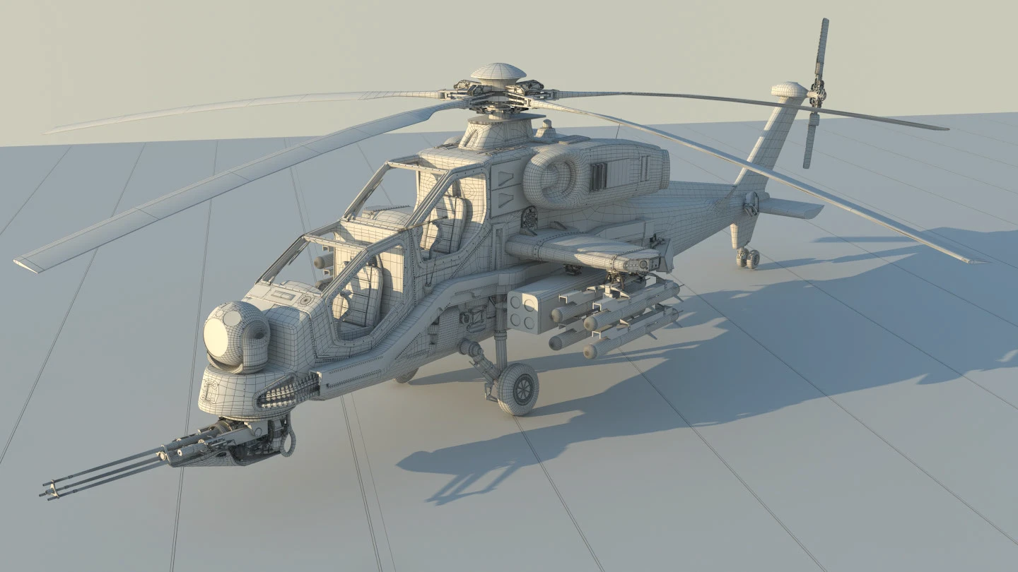 T129 Atak helicopter