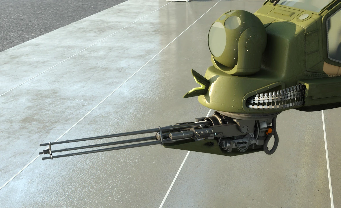 T129 Atak helicopter