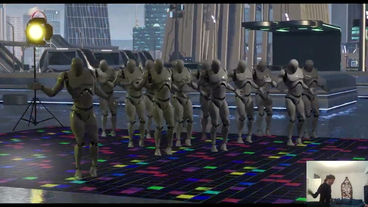 Xsens Awinda Live Dance Test