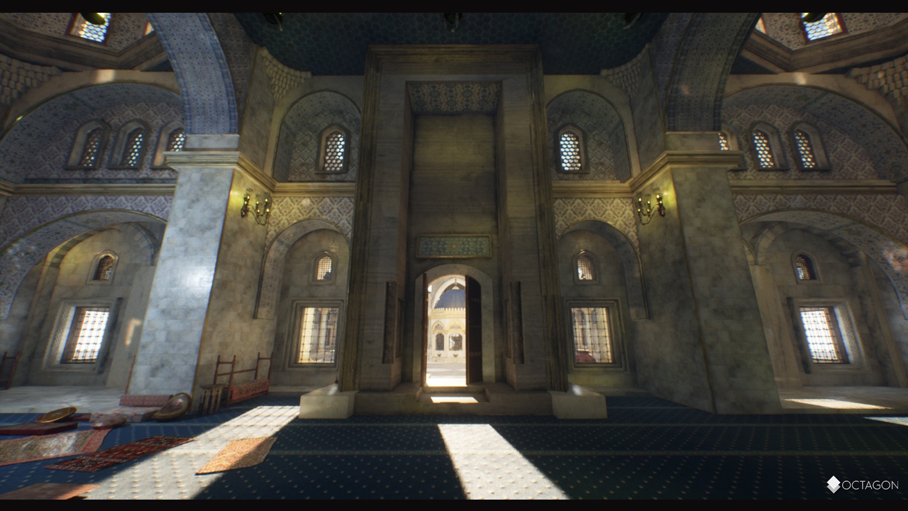 Game Ready Modular Monumental Mosque