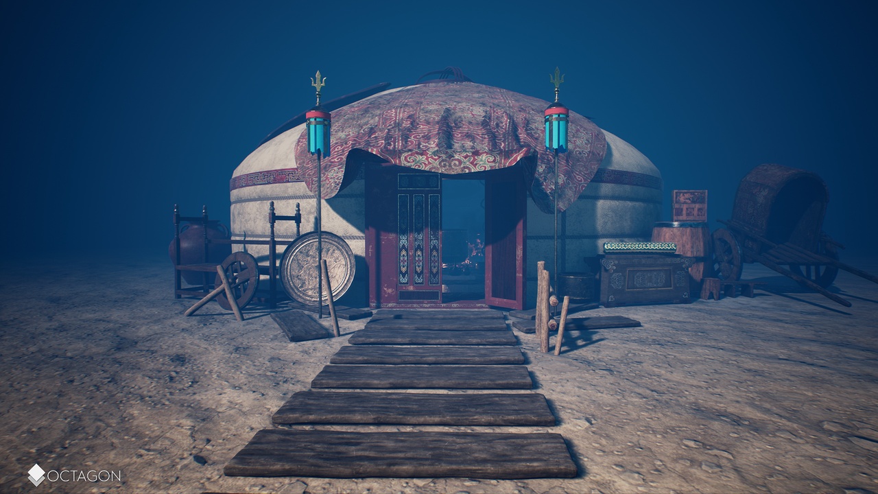 Medieval Turco Mongol Yurt Pack