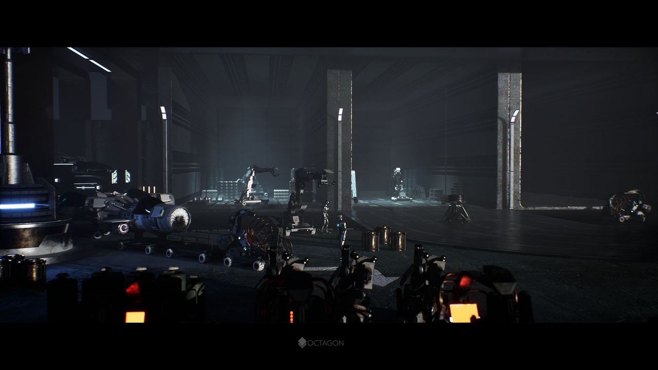 Sci Fi Galactic Space Base & Modular Space Ships