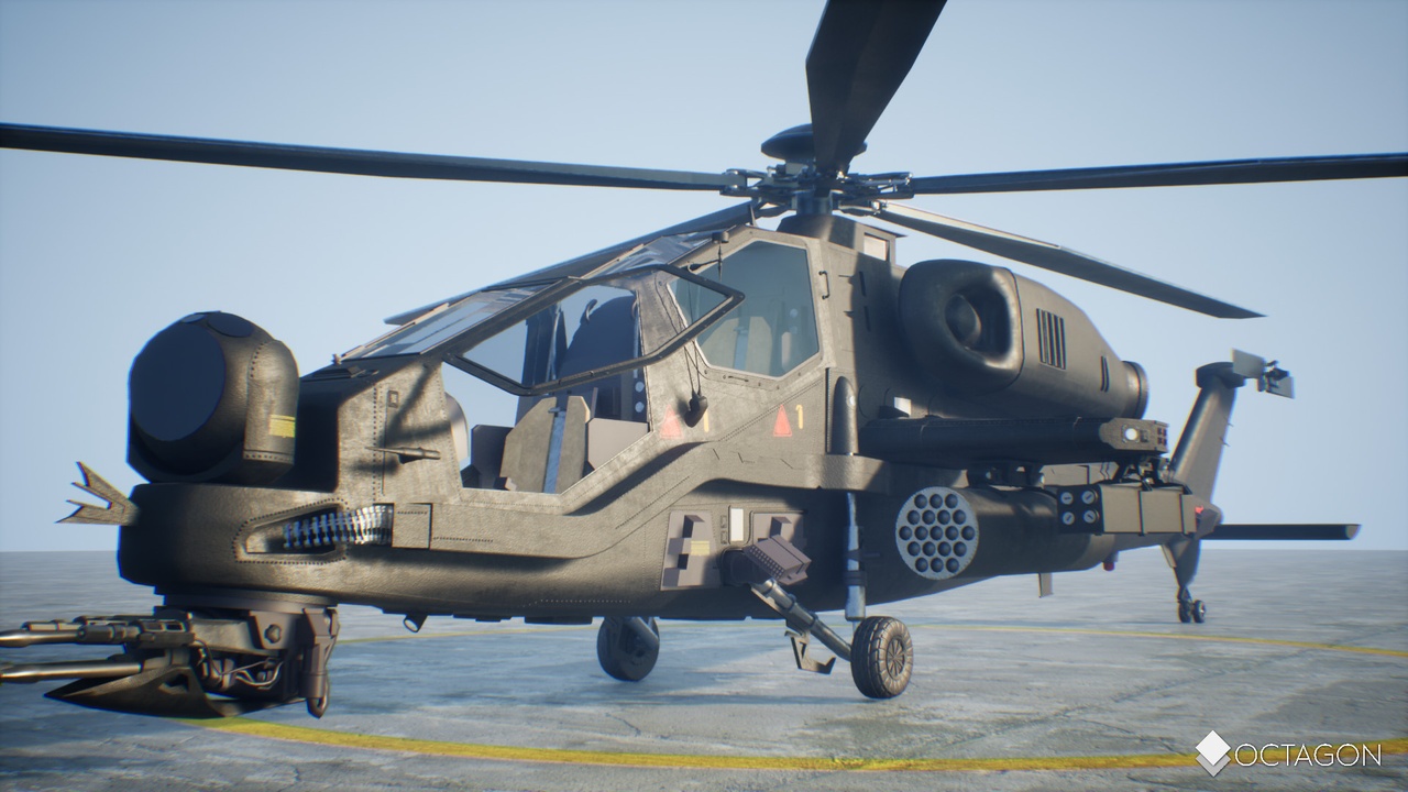 T129 ATAK Attack Helicopter