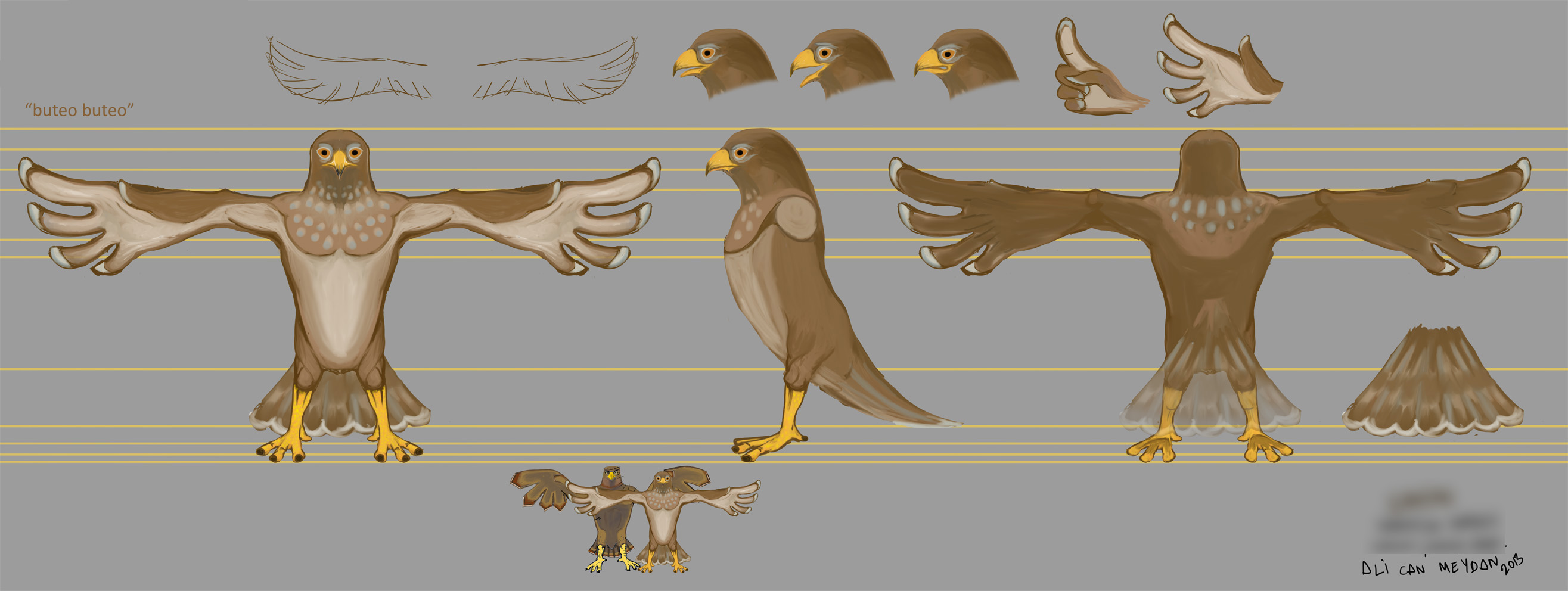 Çizgi Film Karakter Tasarımı / Toon Character Concept Design
