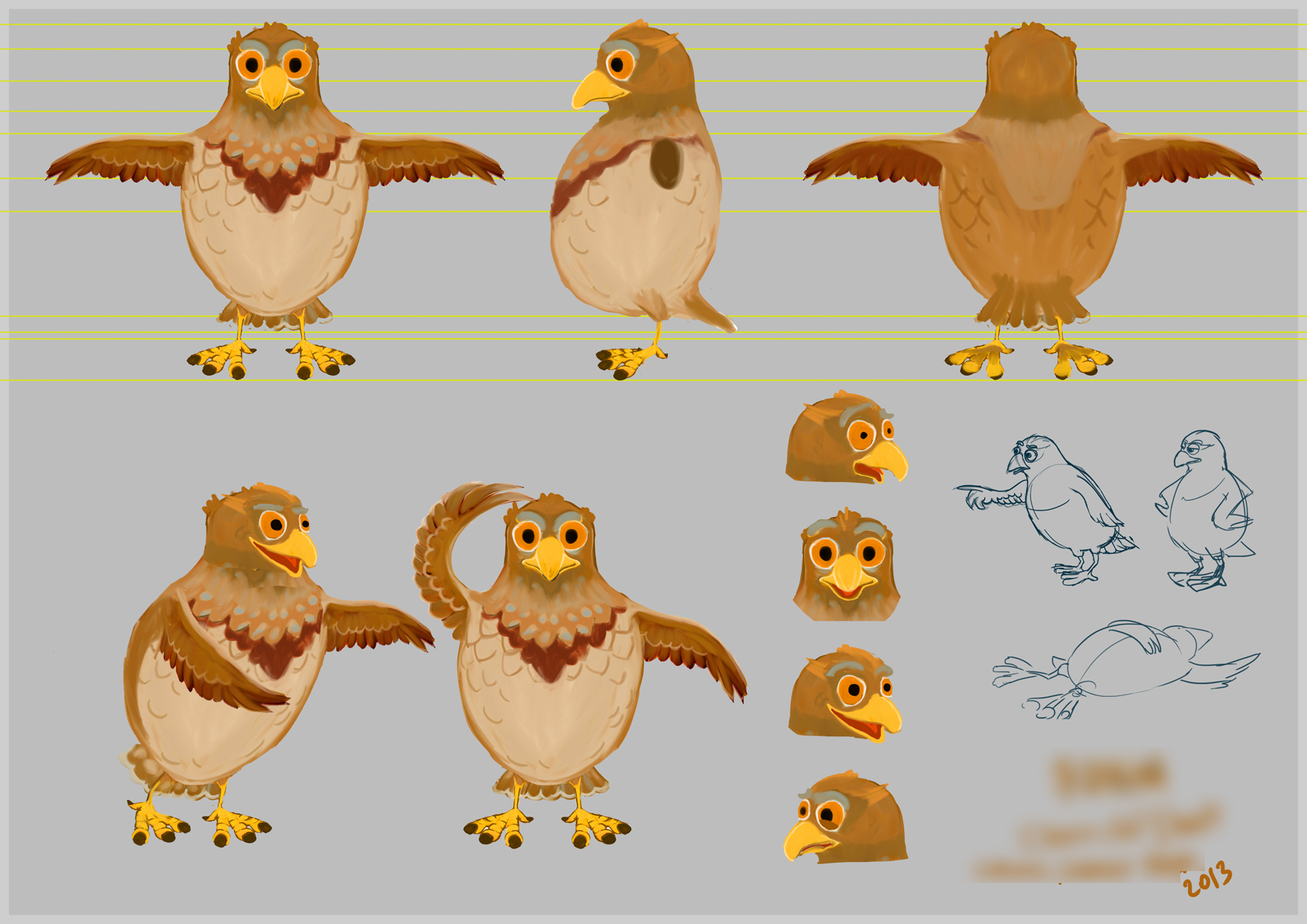 Çizgi Film Karakter Tasarımı / Toon Character Concept Design