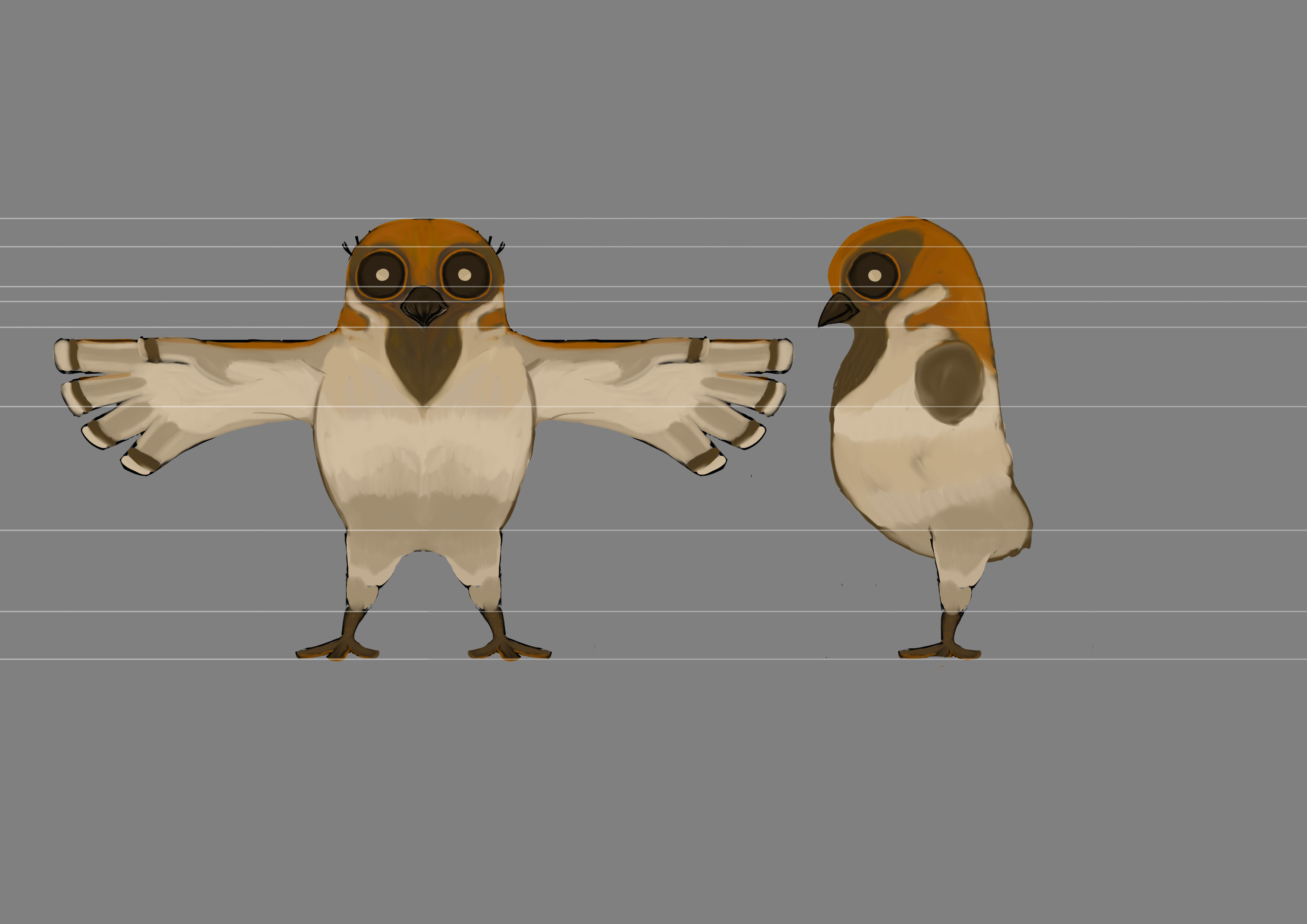 Çizgi Film Karakter Tasarımı / Toon Character Concept Design