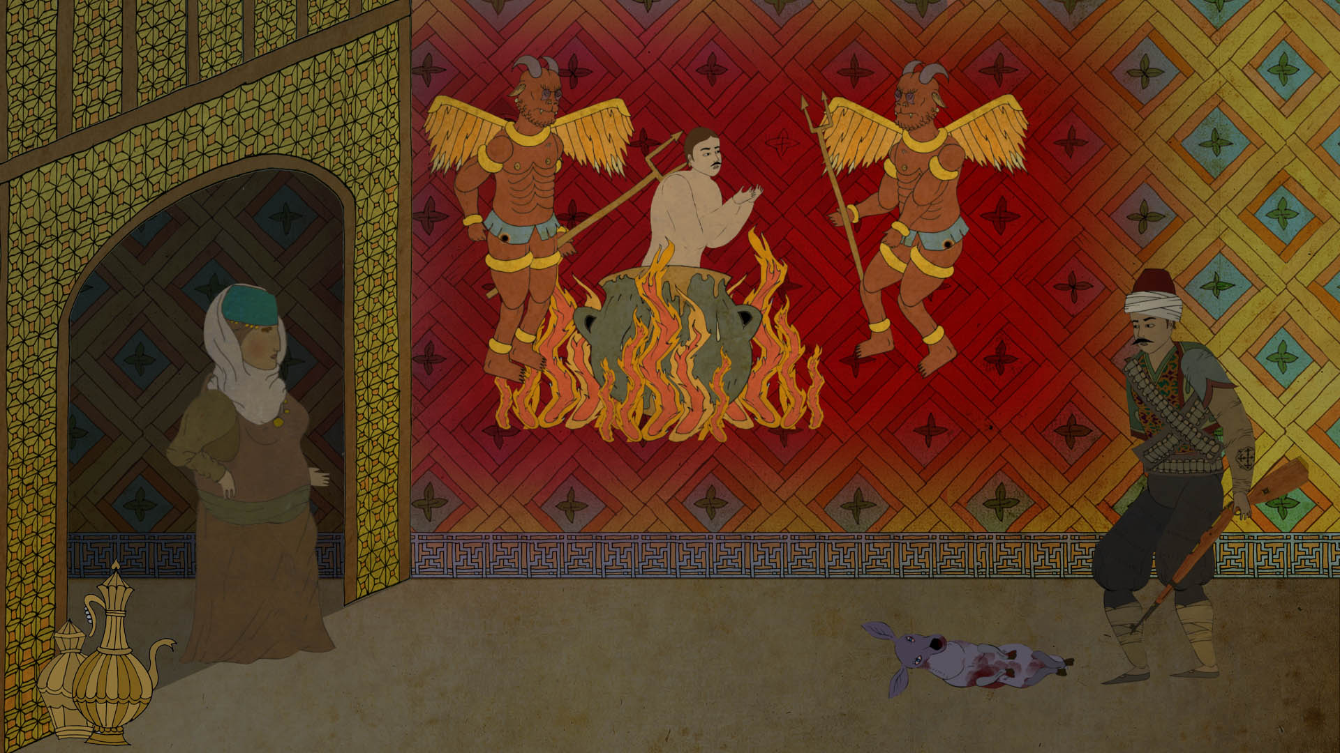 Alageyik Efsanesi / Legend of the Red Deer-Turkish/ Anatolian folk legend