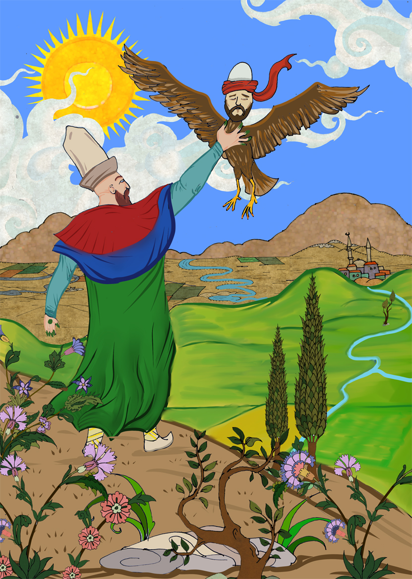 Karacahmet Sultan çizimleri/ Sufi Book Illustrations