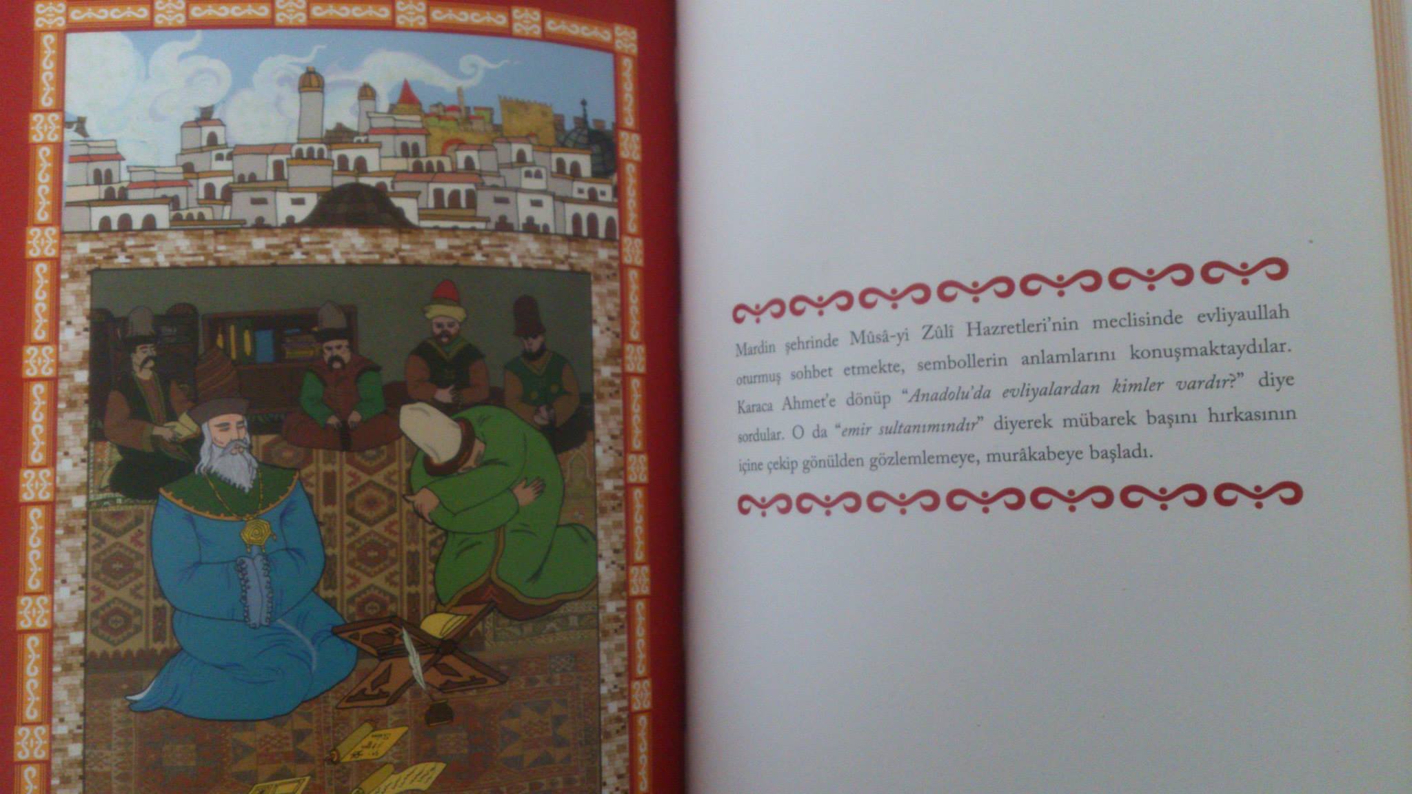 Karacahmet Sultan çizimleri/ Sufi Book Illustrations