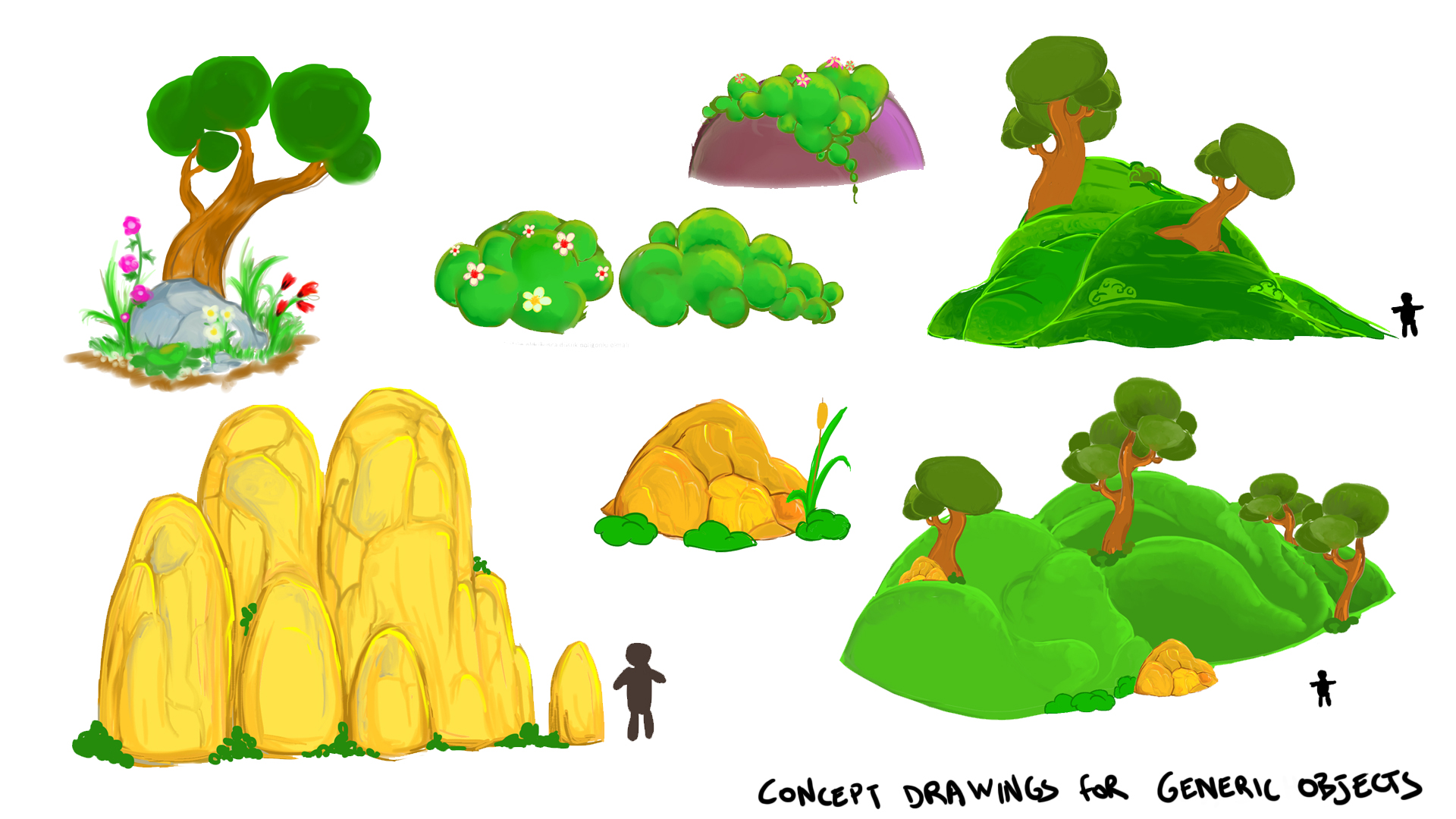 Çizgi Film Konsept Tasarım 1 / Toon Concept Art 1