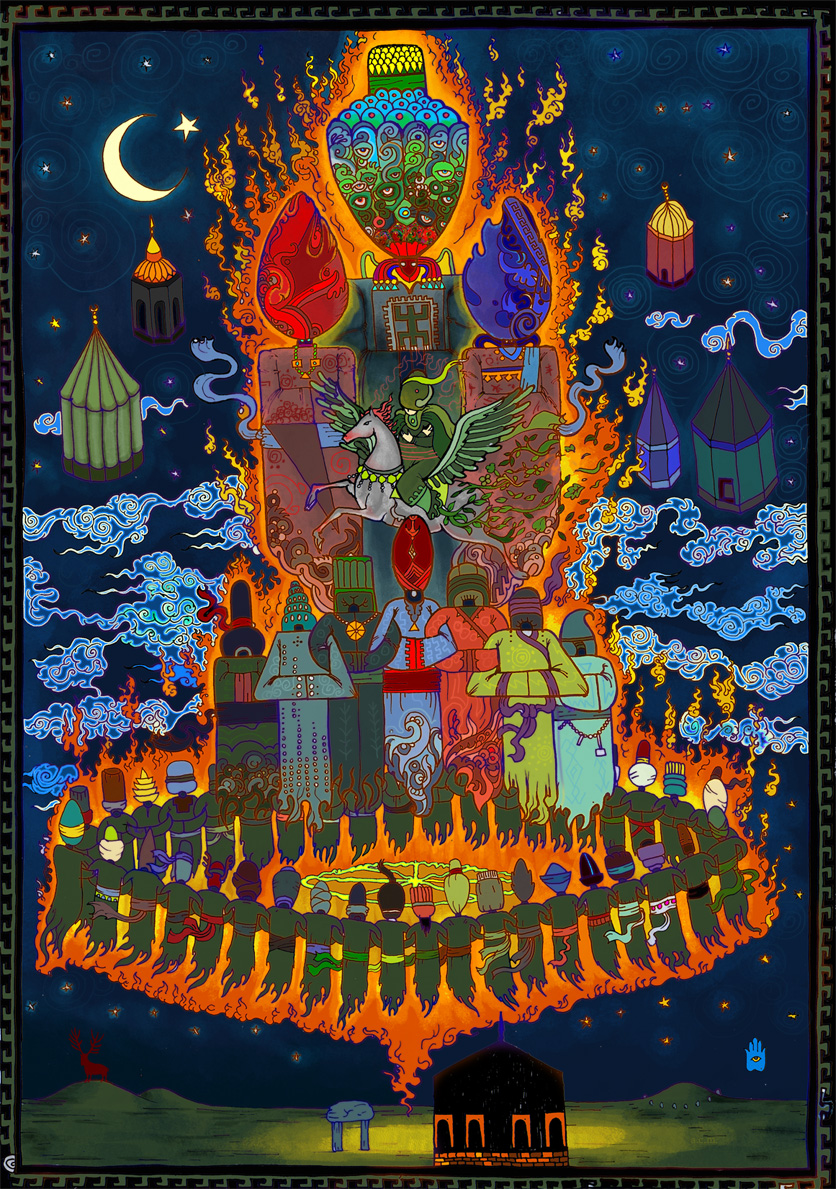 Tasavvufi Illustrasyonlar / Sufi Illustrations