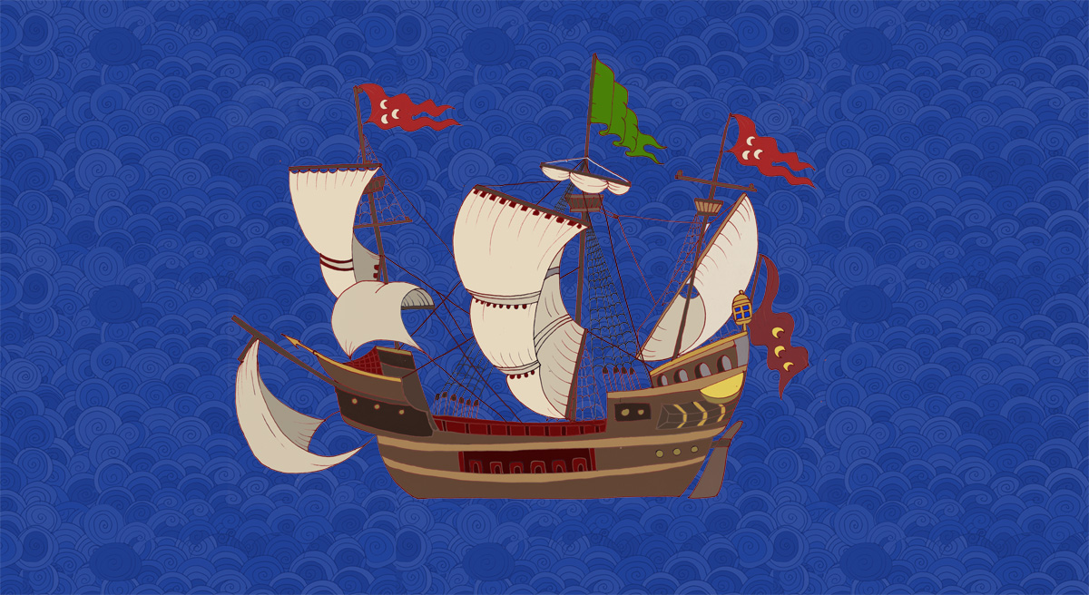 Rodos Adası İllüstrasyonu / Rhodes Island Illustration