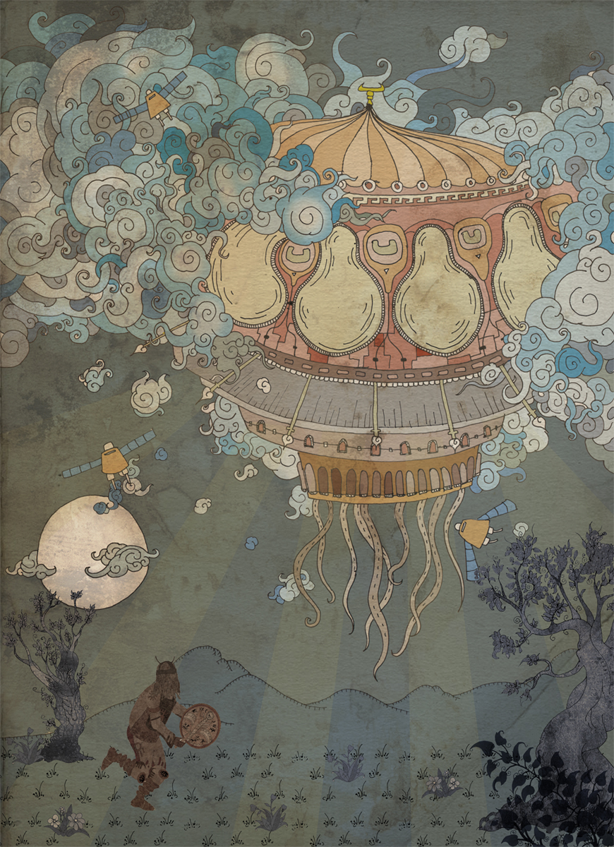 Turk Mitolojisi İllüstrasyonları / Turkish Mythology Illustrations