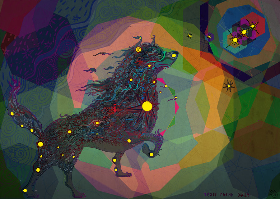 Turk Mitolojisi İllüstrasyonları / Turkish Mythology Illustrations