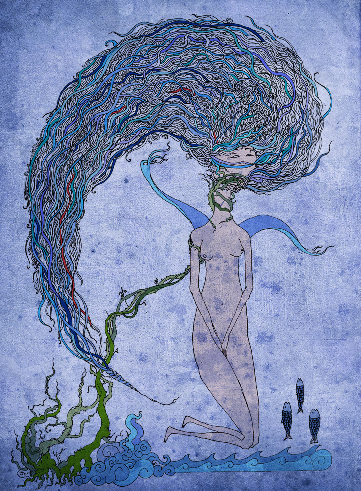 Turk Mitolojisi İllüstrasyonları / Turkish Mythology Illustrations